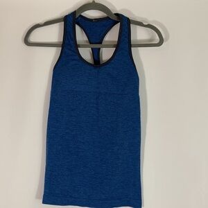 Lululemon Dark Blue Athletic Tank Top